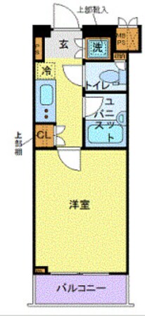 ルーブル溝の口の物件間取画像